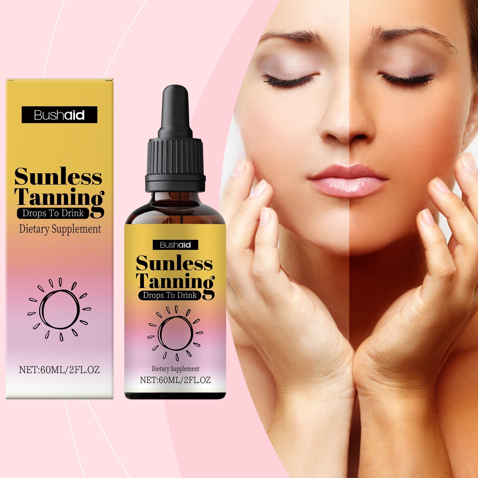 Tanning Drops Oral Tri Light Beauty