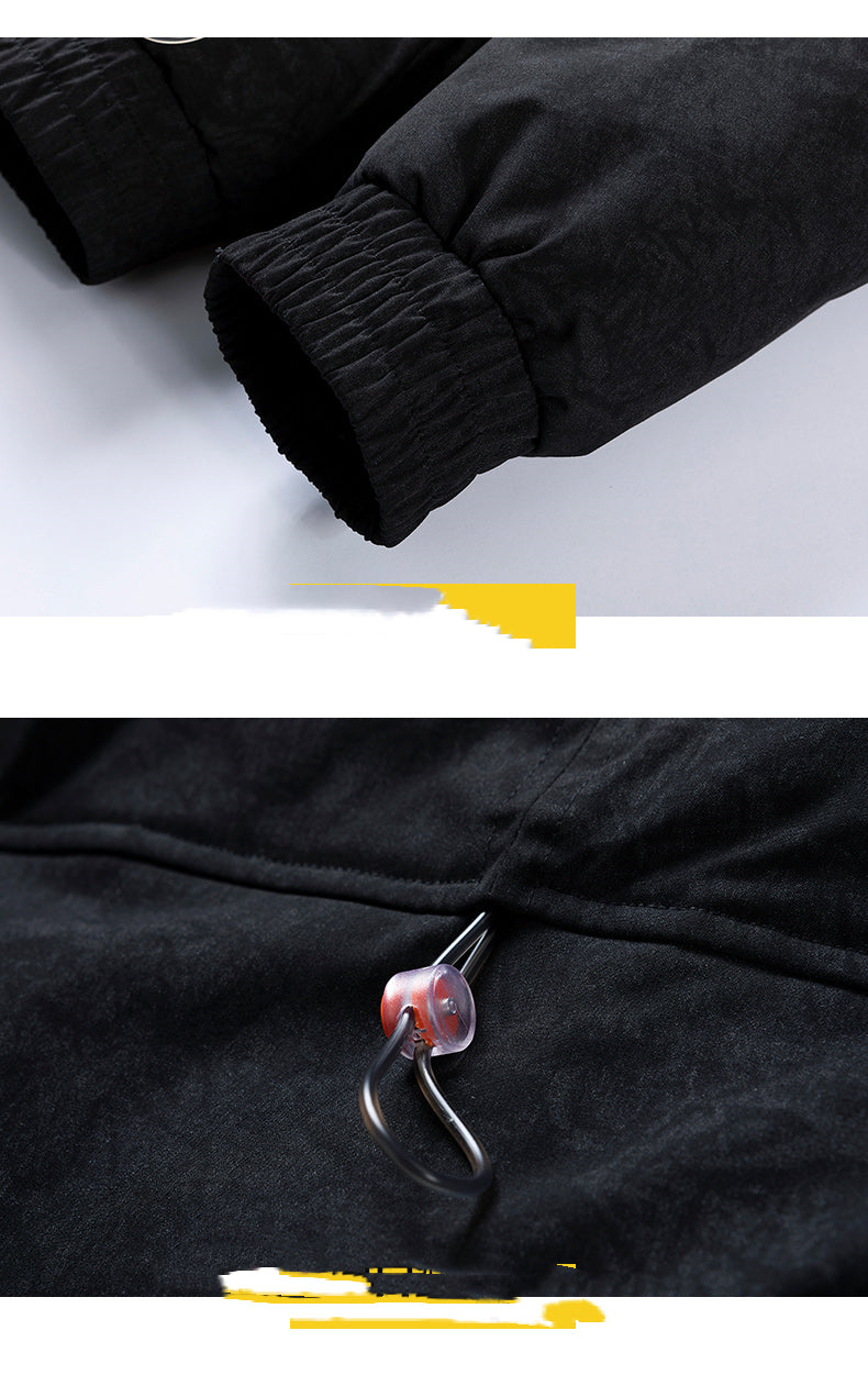 Winter Korean Version Of The Trend Coat Short Handsome Workwear Cotton Jacket