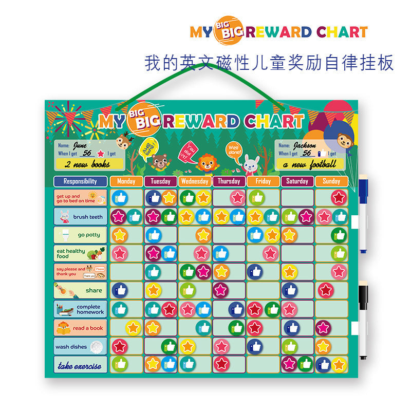 Children's Day Gift English Magnetic Toy CJD