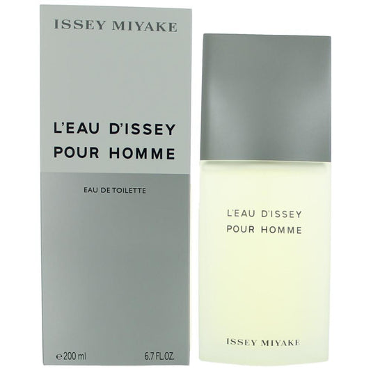 L'eau D'Issey Pour Homme by Issey Miyake, 6.7 oz Eau De Toilette Spray for Men W2B