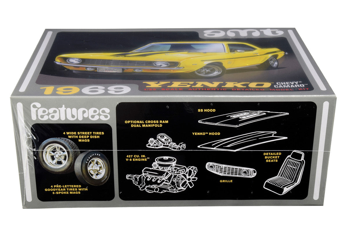 Skill 2 Model Kit 1969 Chevrolet Camaro Yenko 1/25 Scale Model by AMT AMT