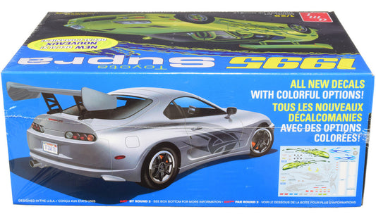Skill 2 Model Kit 1995 Toyota Supra Convertible 1/25 Scale Model by AMT AMT