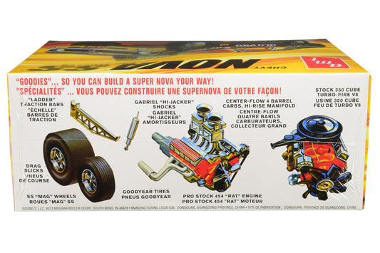 Skill 2 Model Kit 1972 Chevrolet Nova SS "Pro Stocker" 1/25 Scale Model by AMT AMT