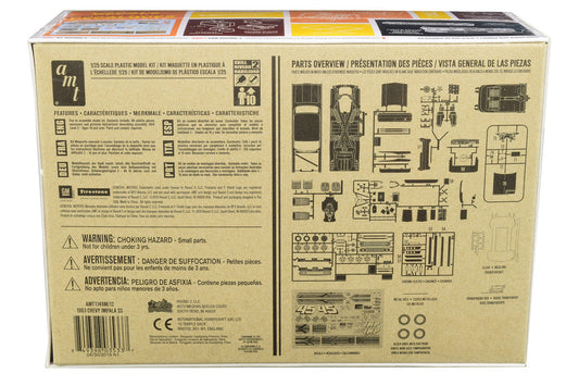Skill 2 Model Kit 1963 Chevrolet Impala SS Hardtop 4 in 1 Kit 1/25 Scale Model by AMT AMT