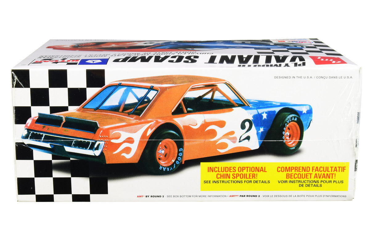 Skill 2 Model Kit Plymouth Valiant Scamp Kit Car 1/25 Scale Model by AMT AMT