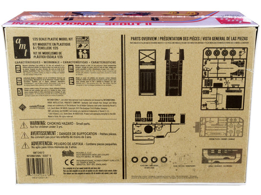 Skill 2 Model Kit IH International Harvester Scout II 1/25 Scale Model by AMT AMT