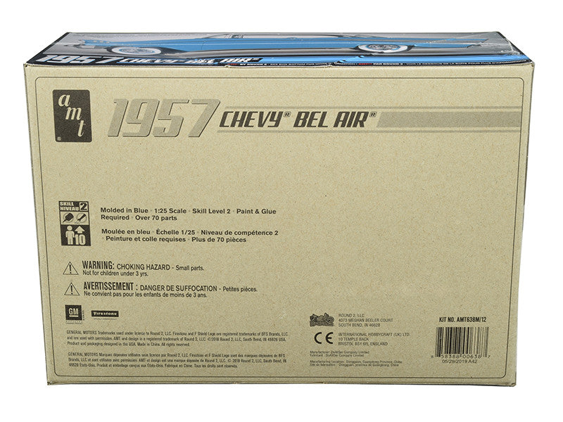 Skill 2 Model Kit 1957 Chevrolet Bel Air 1/25 Scale Model by AMT AMT