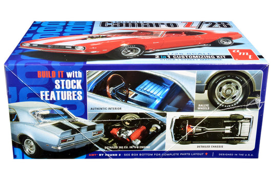 Skill 2 Model Kit 1968 Chevrolet Camaro Z/28 2-in-1 Kit 1/25 Scale Model by AMT AMT