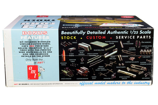 Skill 2 Model Kit 1953 Ford Pickup Truck "Trophy Series" 3 in 1 Kit 1/25 Scale Model by AMT AMT