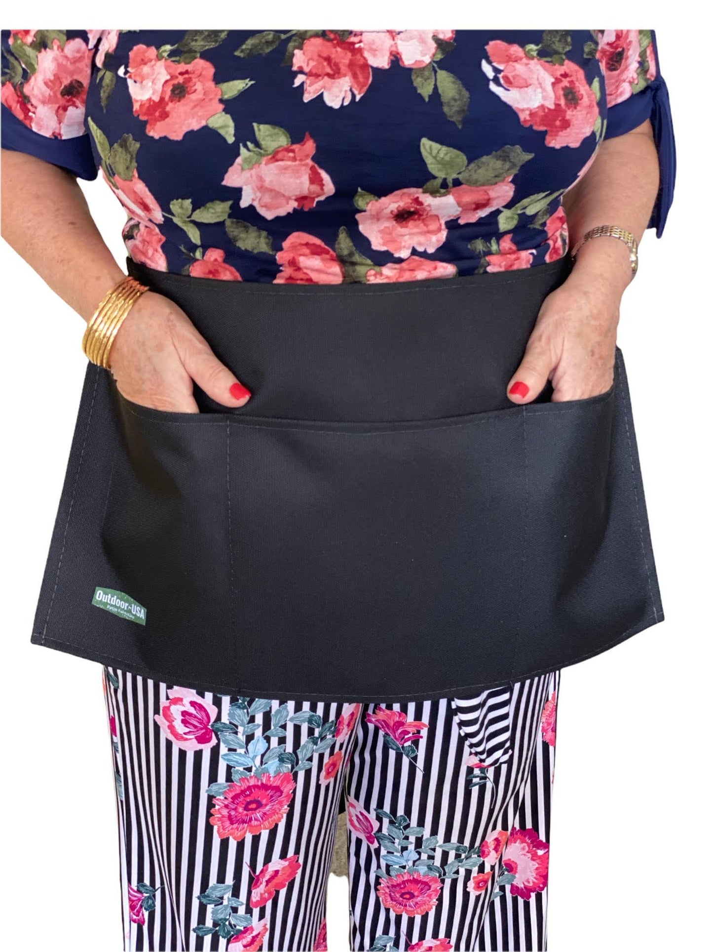 Outdoor-USA Waist Heavy Duty Short Aprons - Made in USA Tux-USA