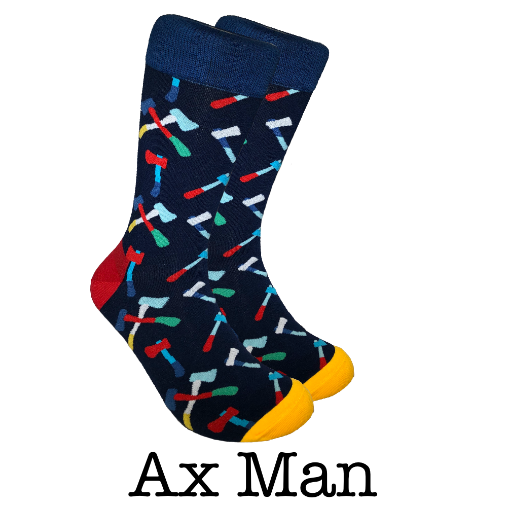 cRAZY sockS for MeN Threaded Pear
