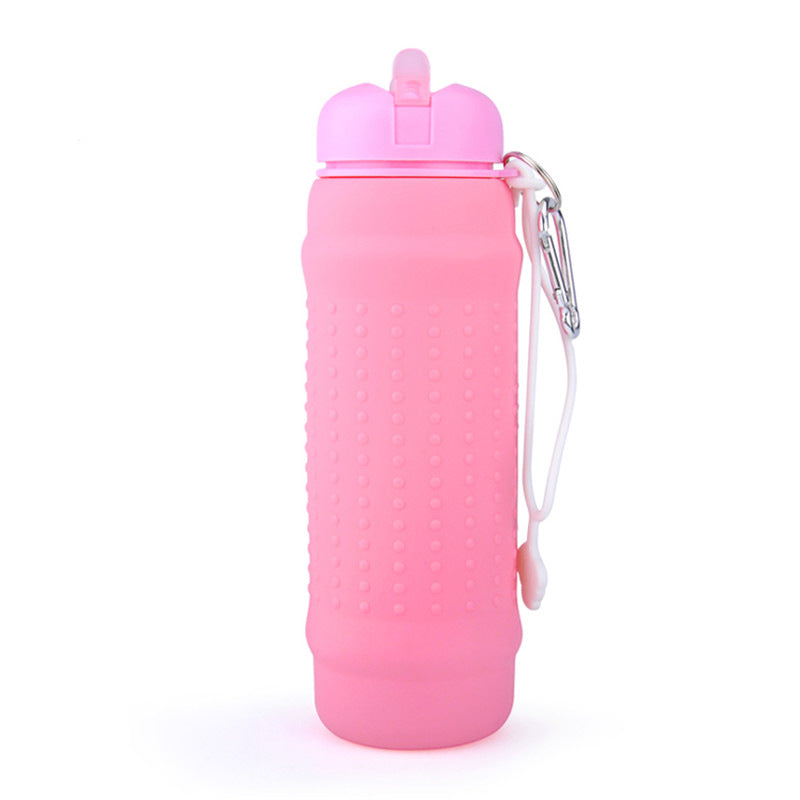 Portable Silicone Water Bottle for Outdoor Travel LadyShow.Store