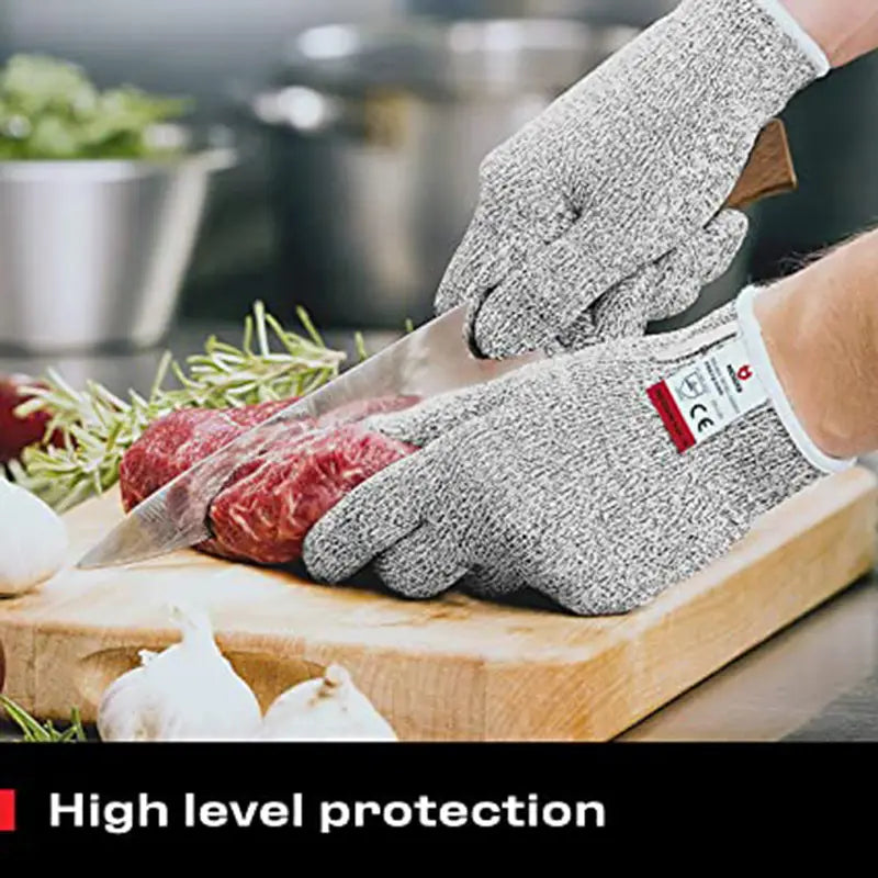1 Pair Level 5 Anti-Cut Gloves for Kitchen and Gardening LuxuryLifeWay Online Store