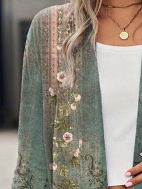 Shawl Small Suit Cardigan Outer Wear Ethnic Style Accent Plus