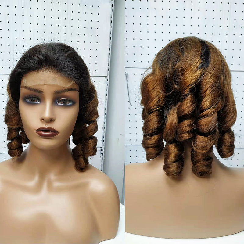 Double Drawn Funmi Hair Wigs  Lace Wig Spring Curly CJD