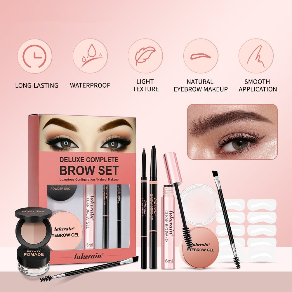 Full Set Of Eyebrows Suit Eyebrow Pencil Natural Suit CJD