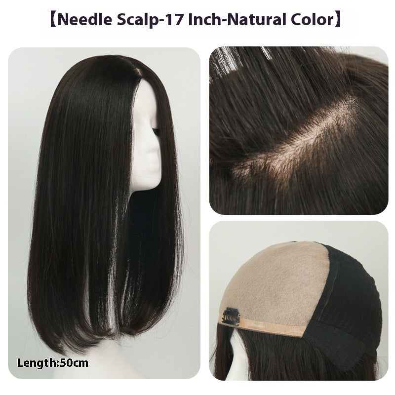 Lace Wig Can Be Dyed And Ironed Full Head Cover LadyShow.Store