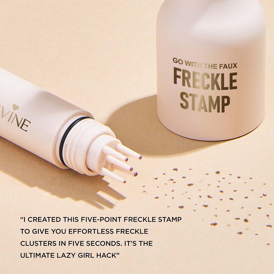 Five Point Freckle Stamp Pen Liquid Air Cushion Natural-Look Lifelike Freckle Quick-Dry Dot Spot Mole Effortless Lasting Makeup LadyShow.Store