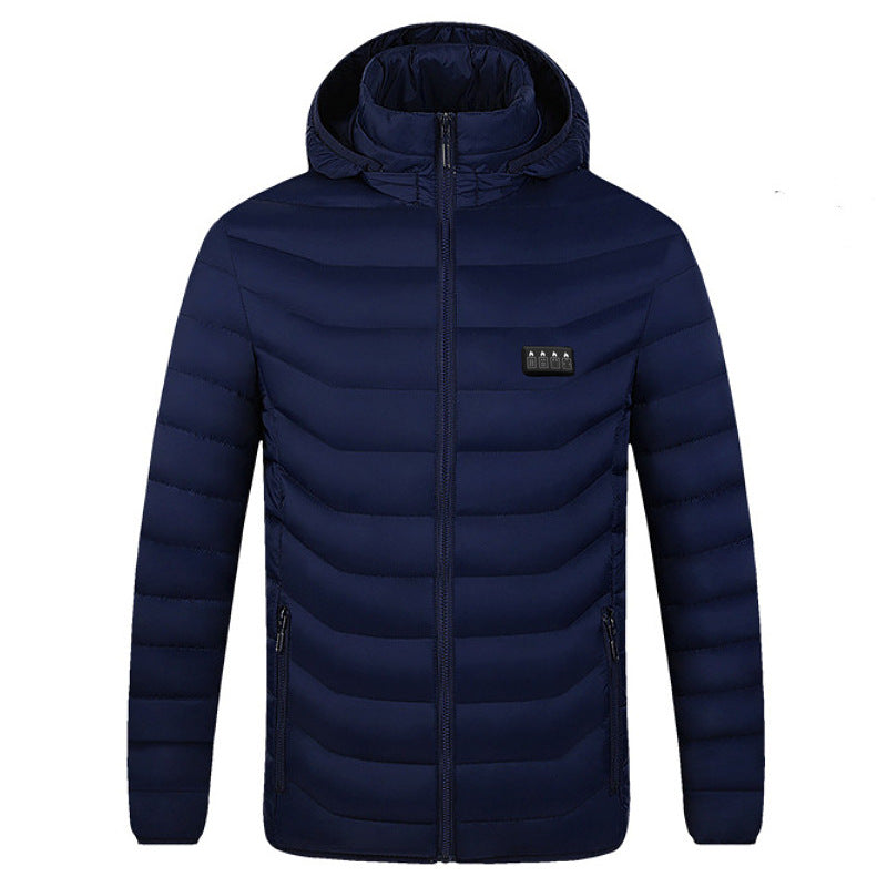 Winter Heated  Plus Size Jacket Electric Heated Clothing