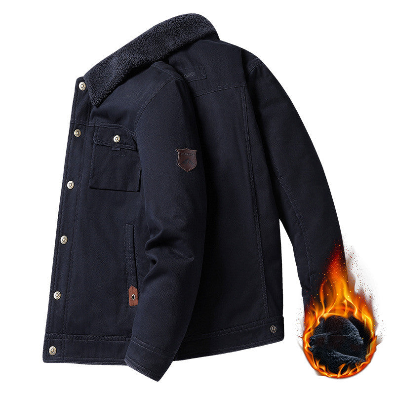 New Flying Casual Top Fashion Versatile Workwear Coat Male Best YouTube Store