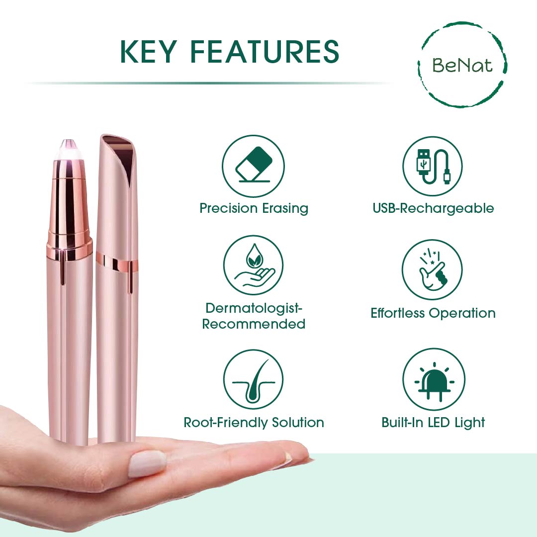 Rechargeable Eyebrow Hair Remover LuxuryLifeWay Online Store