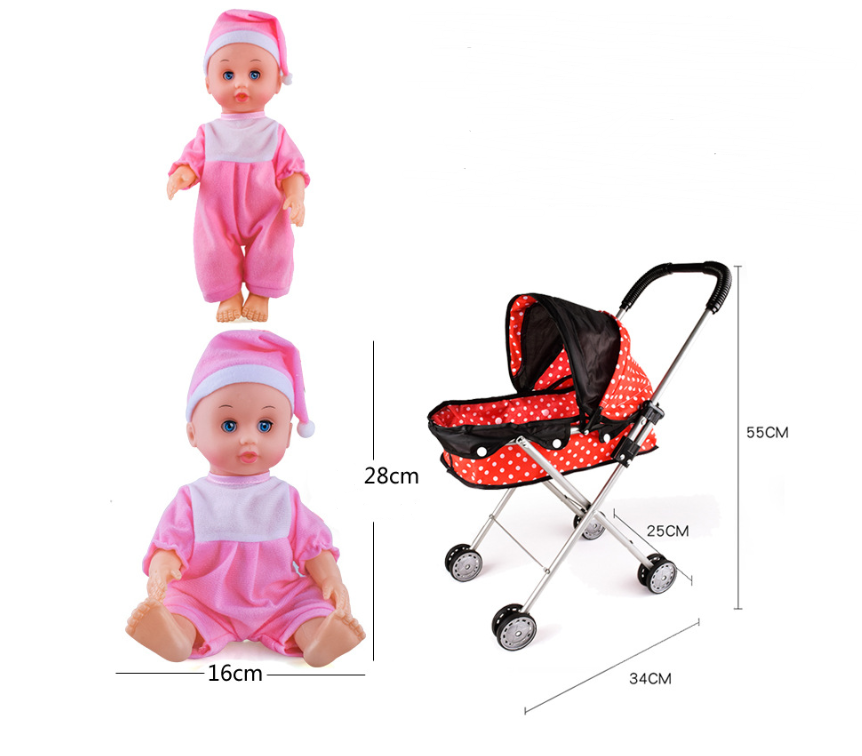 Baby Walker and Doll Stroller Combo LuxuryLifeWay Online Store