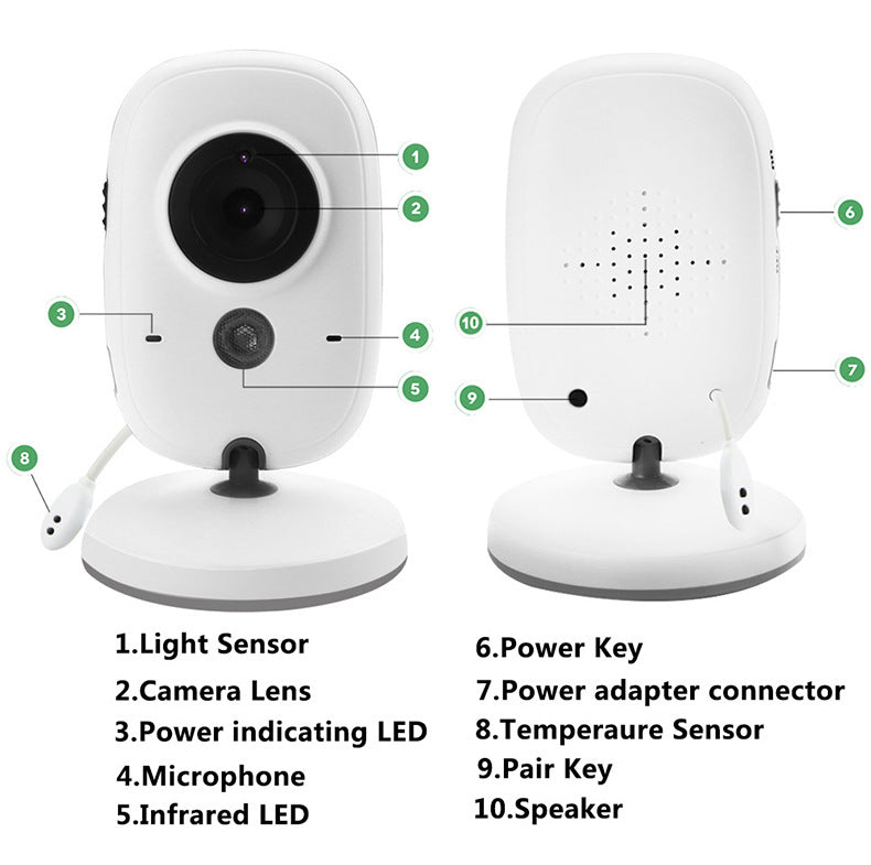 VB603 Baby Monitor for Infants and Seniors LuxuryLifeWay Online Store