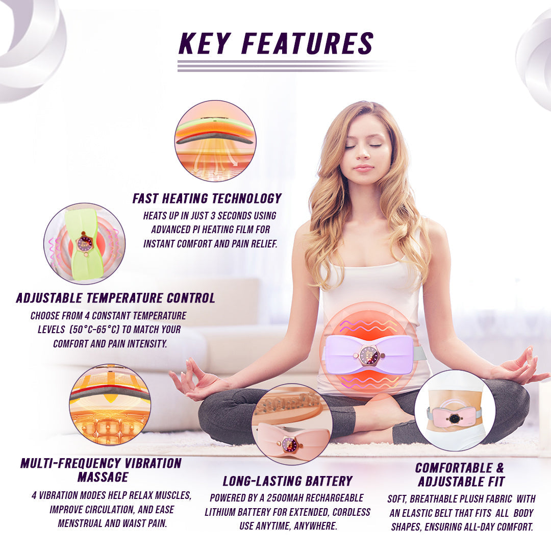 Electric Warming Belt Wellness Heating Pad LuxuryLifeWay Online Store
