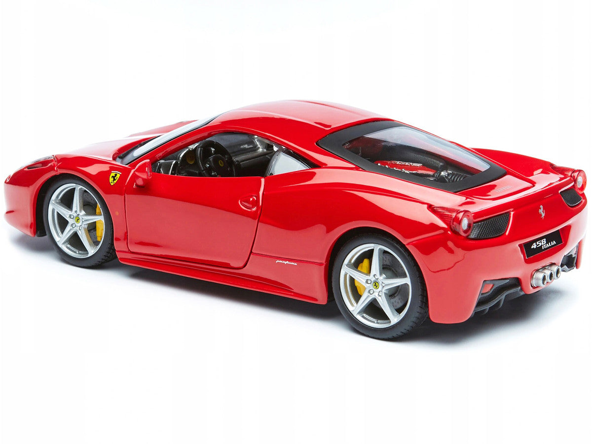 Ferrari 458 Italia Red 1/24 Diecast Model Car by Bburago Bburago