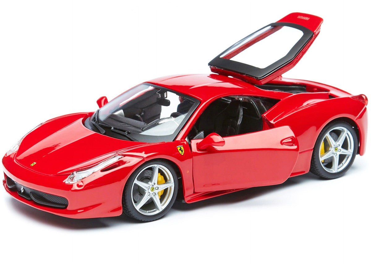 Ferrari 458 Italia Red 1/24 Diecast Model Car by Bburago Bburago