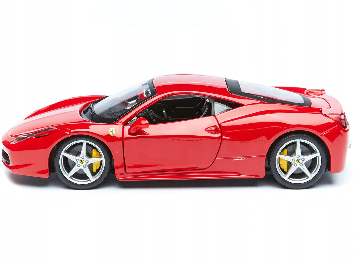 Ferrari 458 Italia Red 1/24 Diecast Model Car by Bburago Bburago