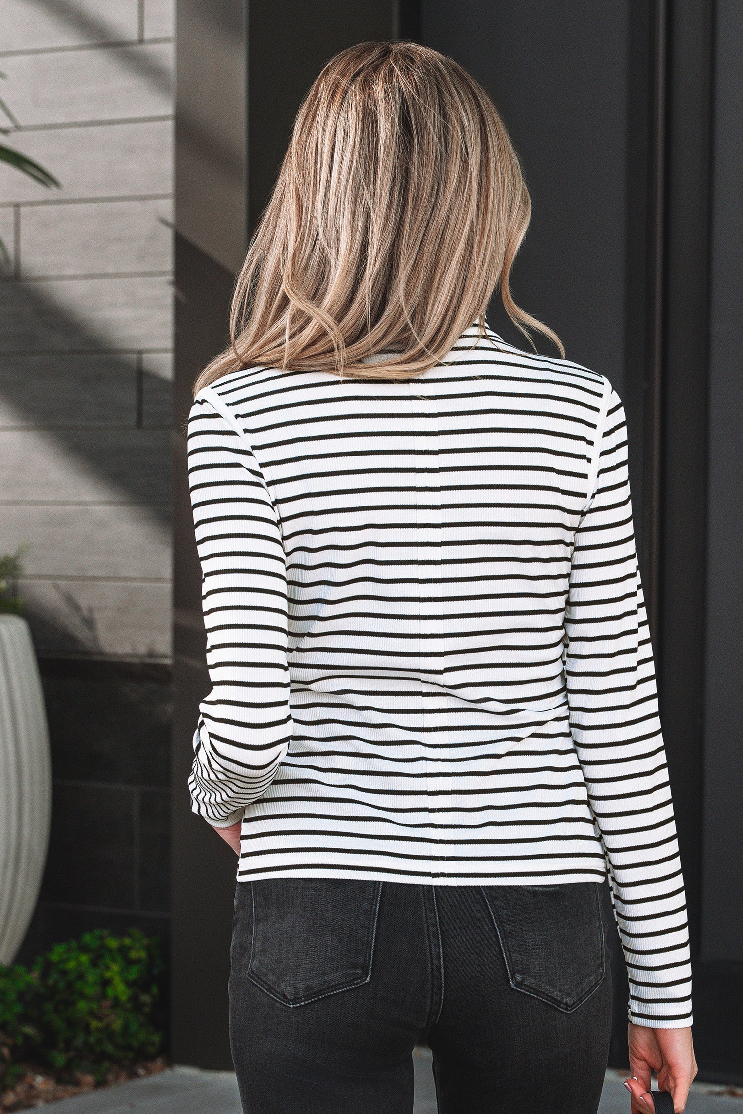 Samira Sleeve Slim top Long Sleeve Top-1