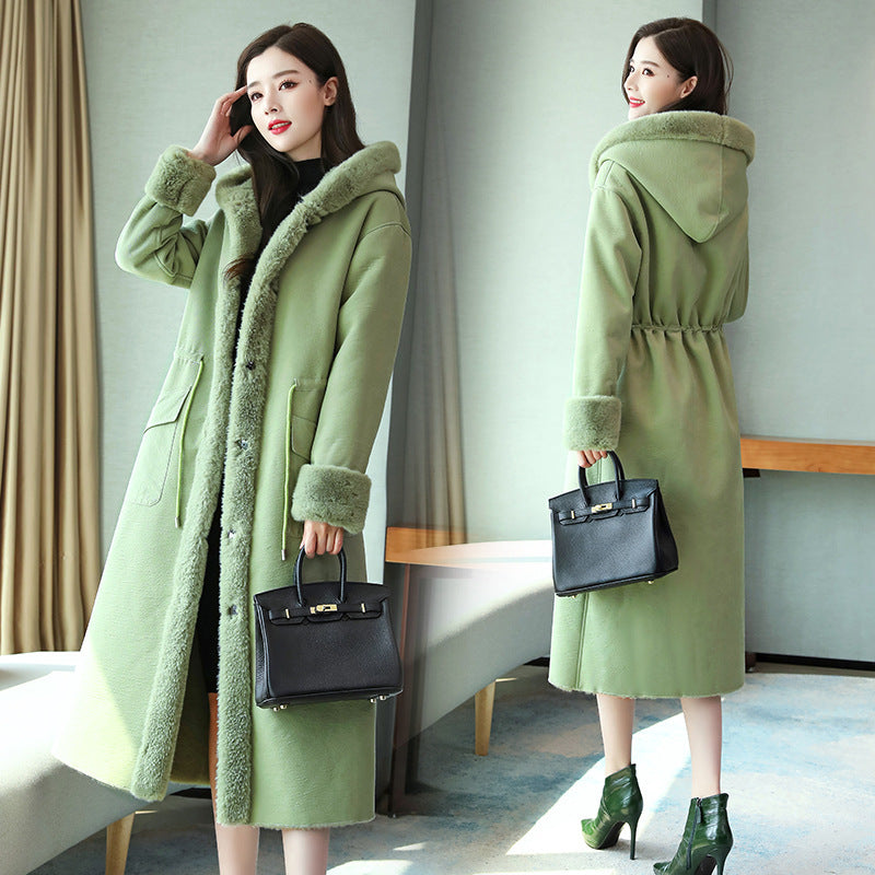 Winter Cotton-padded Jacket Fur Coat Women LadyShow.Store