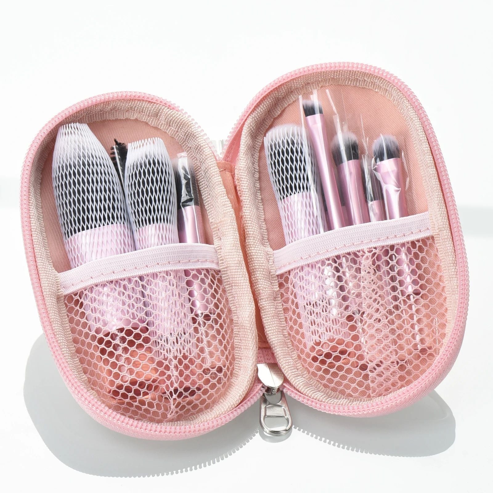 Mini Makeup Brush Set With Storage Bag, Versatile Soft Trave LadyShow.Store