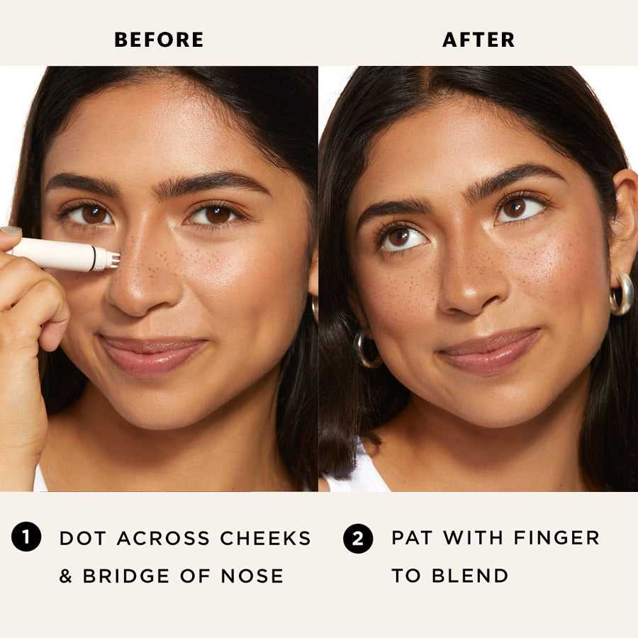 Five Point Freckle Stamp Pen Liquid Air Cushion Natural-Look Lifelike Freckle Quick-Dry Dot Spot Mole Effortless Lasting Makeup LadyShow.Store