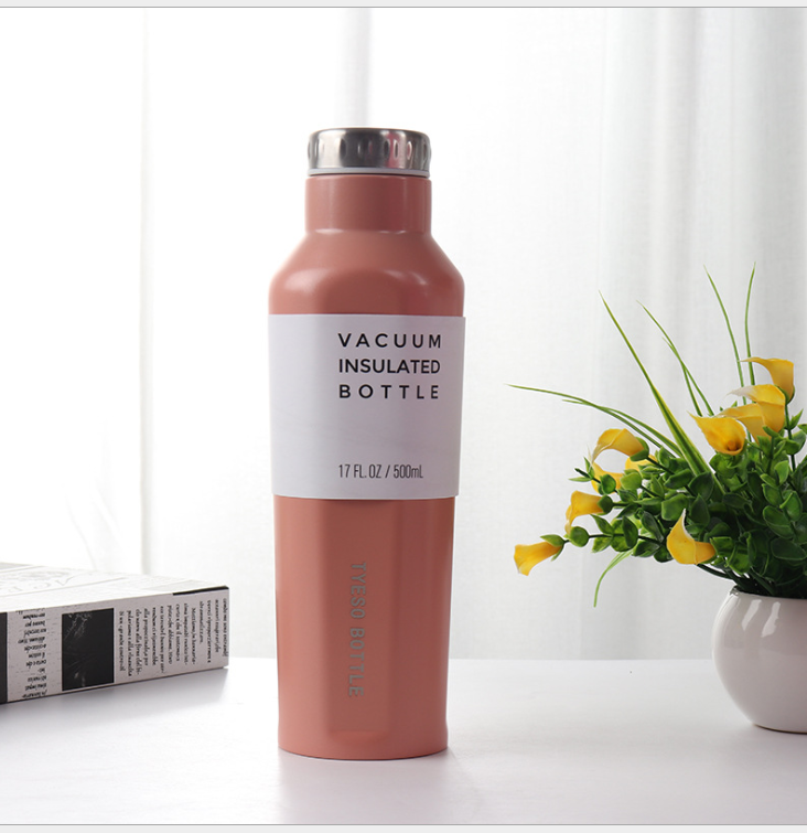 Square Motion Insulated Water Bottle (Thermal Cup) LadyShow.Store