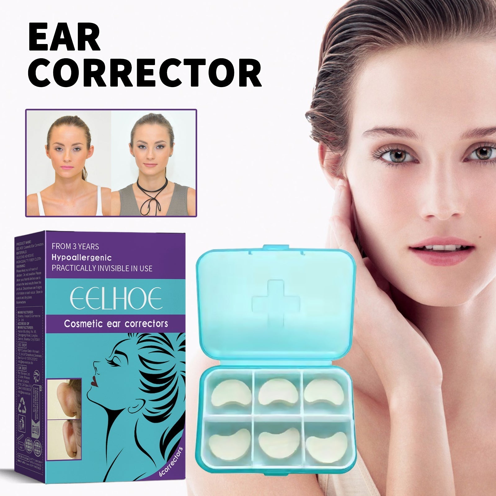 EELHOE Ear Care Patch Tri Light Beauty