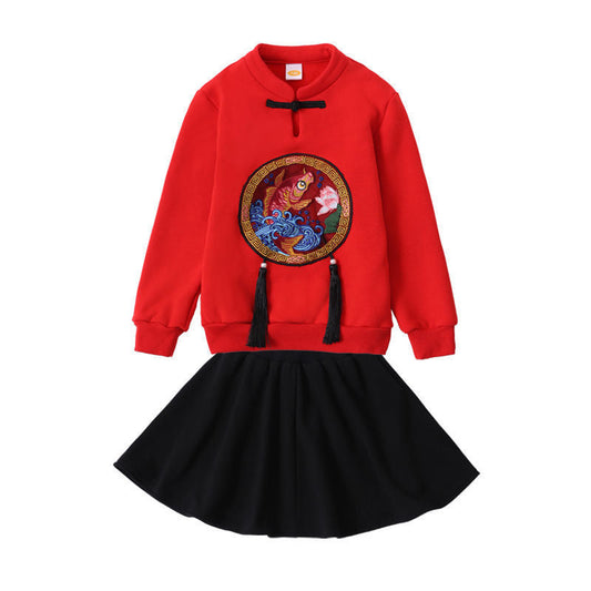 Mother-daughter Father-daughter Autumn Winter Spring Year Rabbit Year Of The Zodiac LadyShow.Store