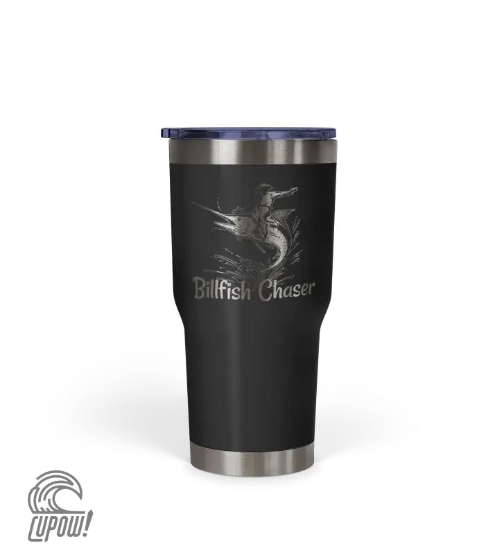 Billfish Chaser - Marlin Cowboy Tumbler 30oz Cupow