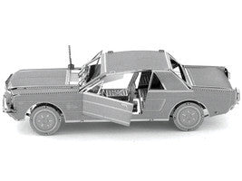 Model Kit 1965 Ford Mustang Metal (Moderate Difficulty) Steel Model by Metal Earth Metal Earth