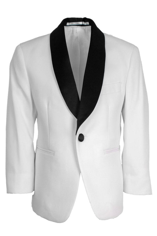 "Bradford" Kids Tuxedo Jacket Shawl (Separates)-1