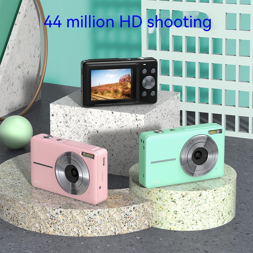 Mini Digital Camera Children's HD Digital Camera Student Mini Digital Camera Boys And Girls Christmas Birthday Gift Children's Entry-level Camera Best YouTube Store