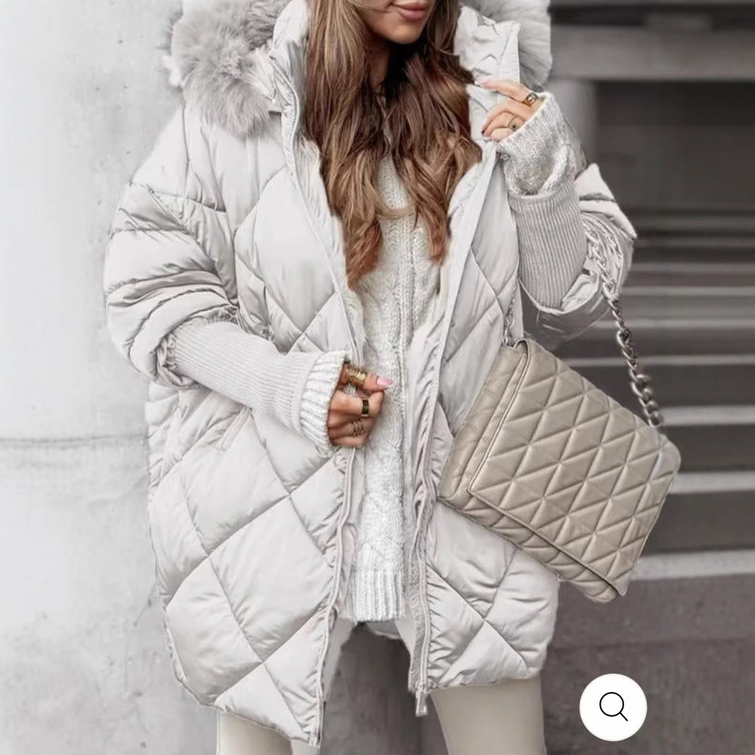 Winter Hooded Clothing Cardigan Coat LadyShow.Store