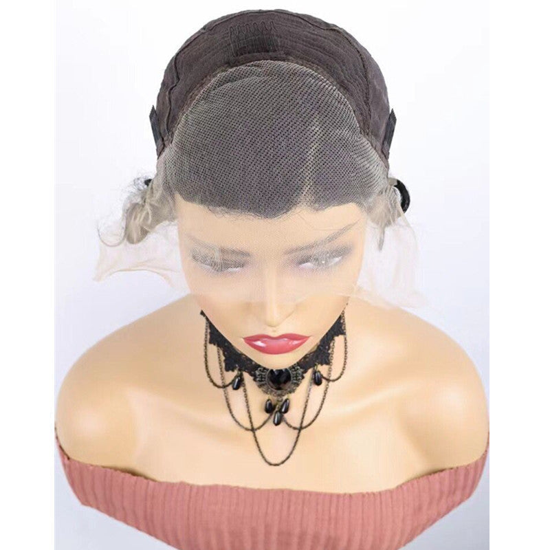 Loose Deep Wave13x4 Transparent Lace Human Hair Sleeve CJD