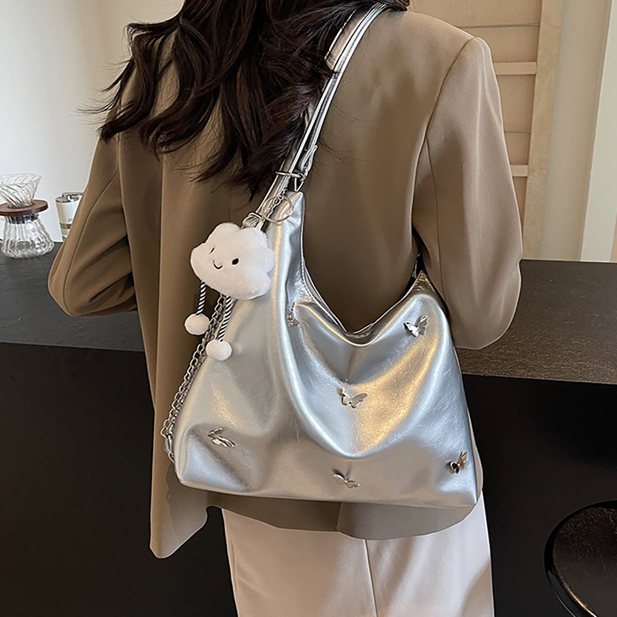 Handbags For Women Large Designer Ladies Crossbody Bags Purses For Women, Leather Cross Body Bags With Adjustable Straps, Women's Shoulder Handbags LadyShow.Store