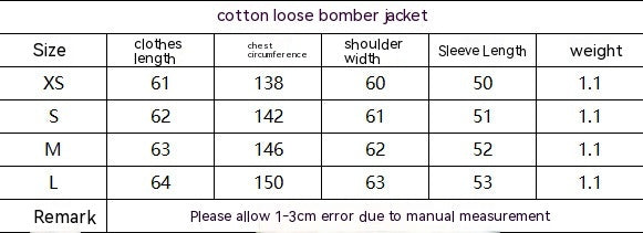 Stand-up Collar Thermal Jacket Cotton-padded Jacket Baseball Uniform