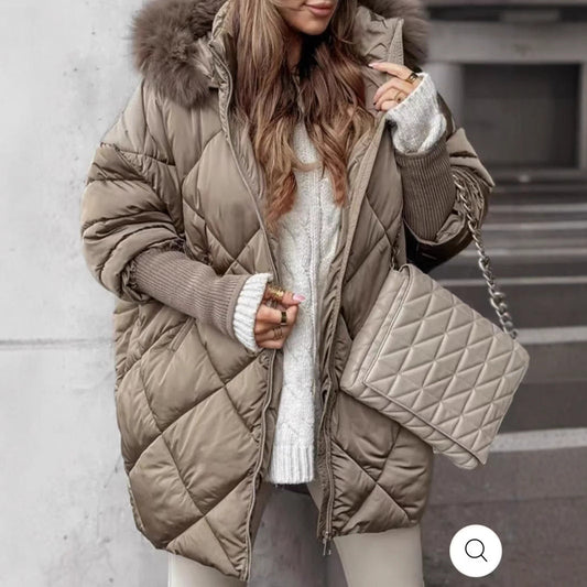 Winter Hooded Clothing Cardigan Coat LadyShow.Store