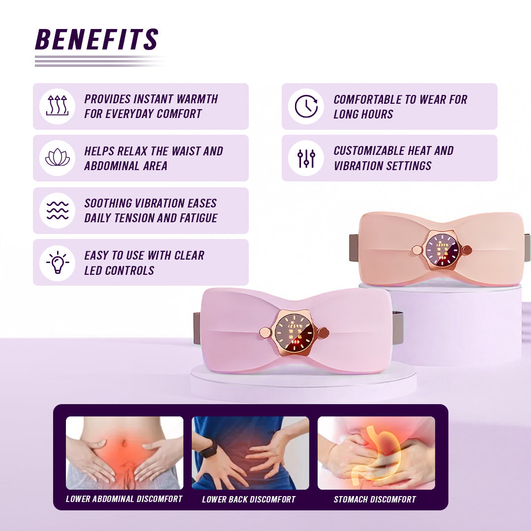 Electric Warming Belt Wellness Heating Pad LuxuryLifeWay Online Store