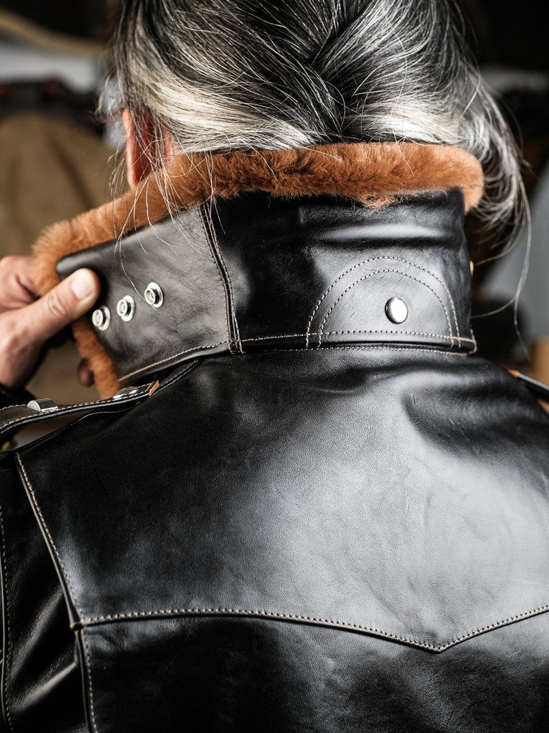 Detachable Fur Collar And Belt Fully Equipped Men's Jacket Accent Plus