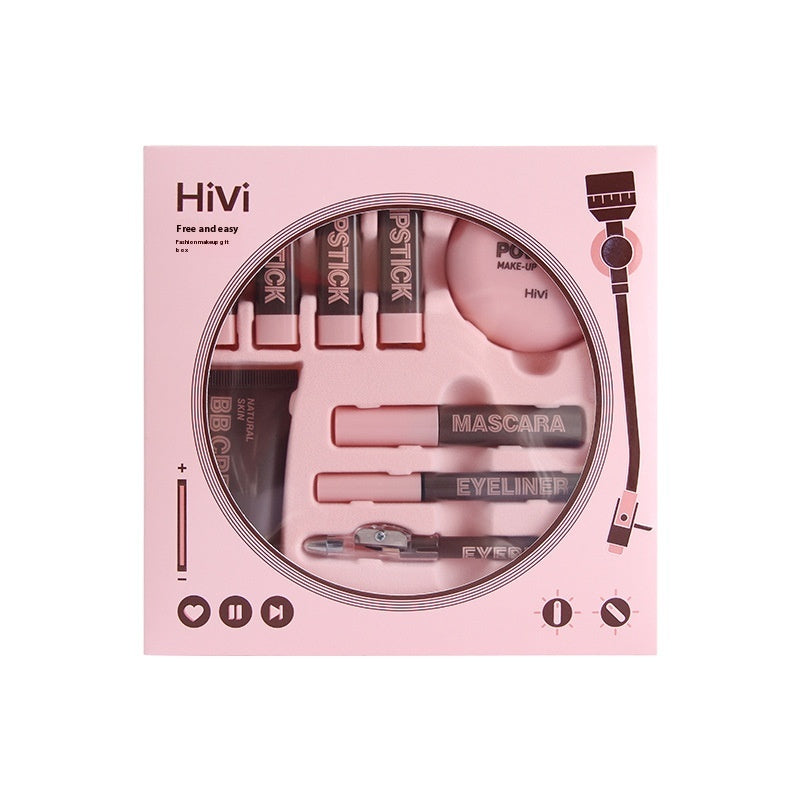 Glue Record Limited Lipstick Powder Beauty Gift Set CJD
